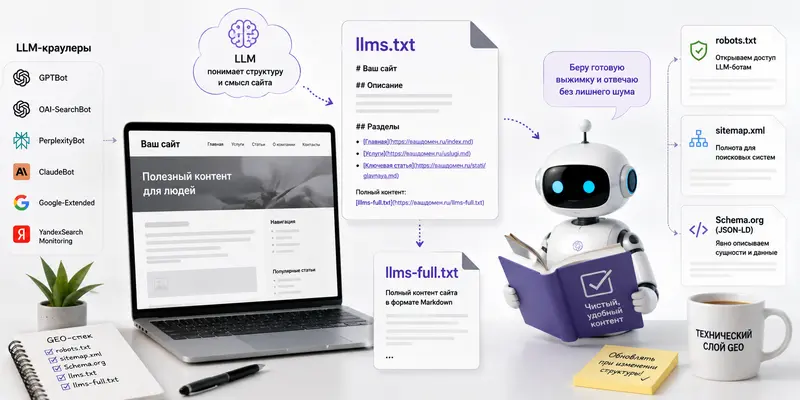 как составить llms txt