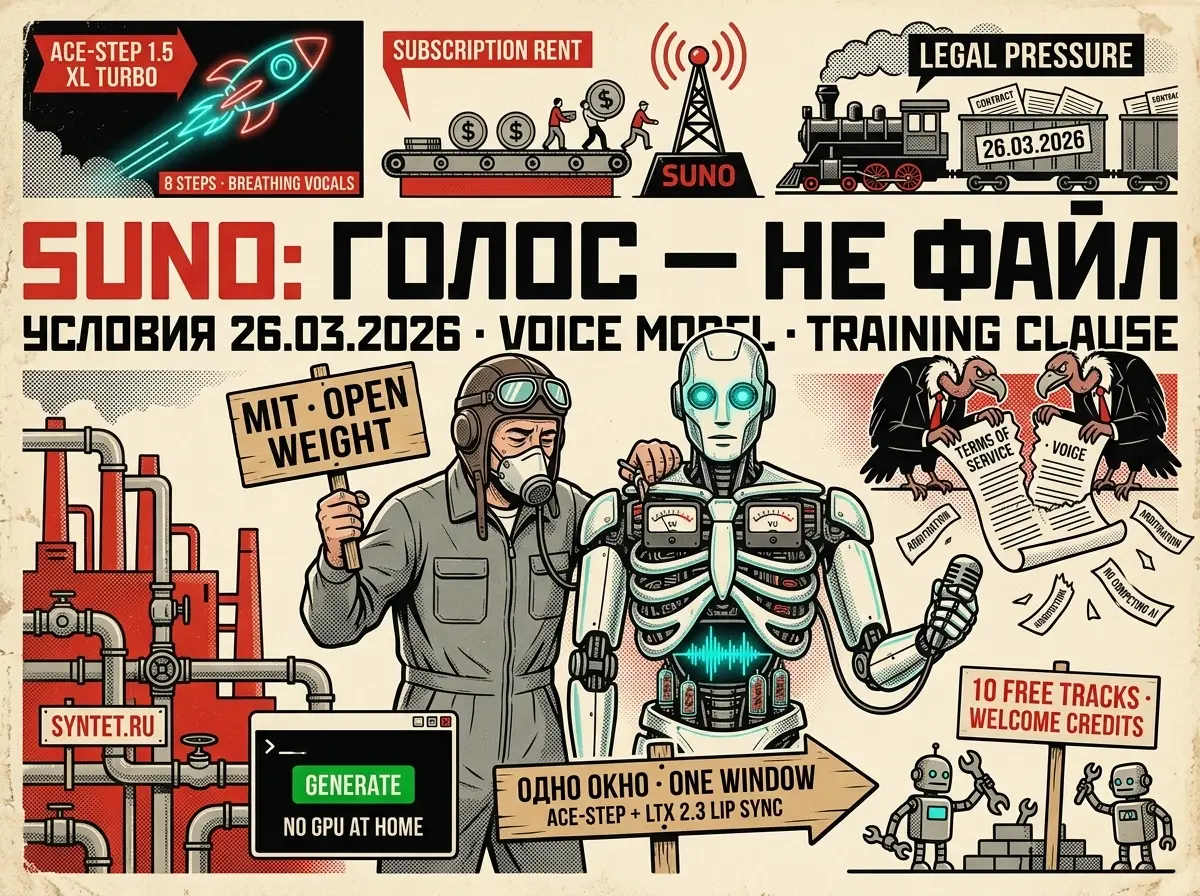 Ace Step против Suno - Syntet.ru